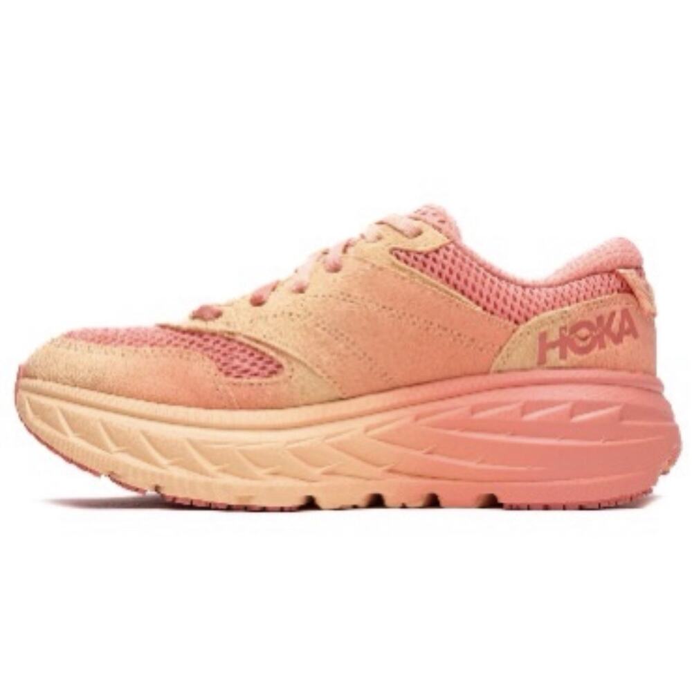 🔥 HOKA Bondi L BP 2 Men’s Size 12 Pink CPLC Mesh Running Shoes